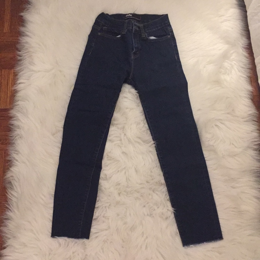BDG high rise grazer ankle jeans